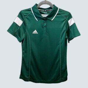 Adidas Climalite Green Polo Sz S